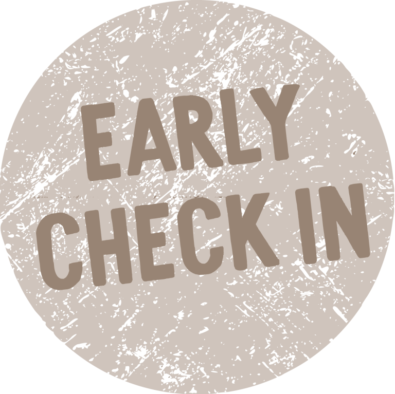 1:00 PM Early Check in