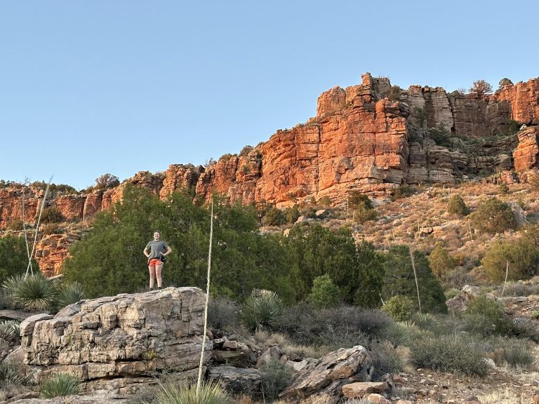 Ash Creek Canyon in Chrysotile, Arizona - 30 Miles North of Globe