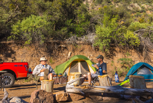 Ash Creek Canyon - Creek Side Campsite