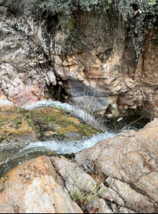 Ash Creek Canyon Waterfall Overlook