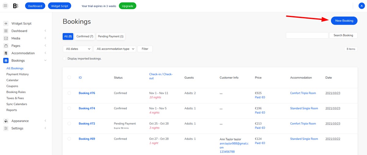 Bnbforms Hotel Booking Form Explained Bnbforms