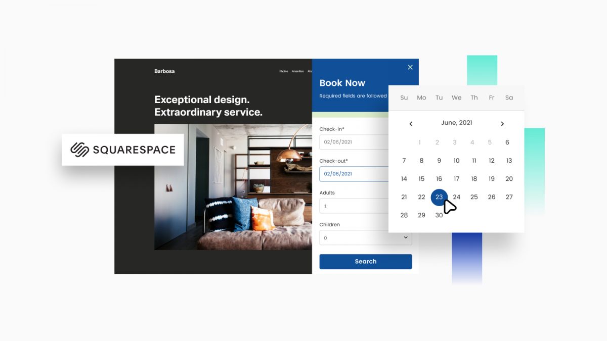 Squarespace Hotel Booking for Automated Reservations BNBForms