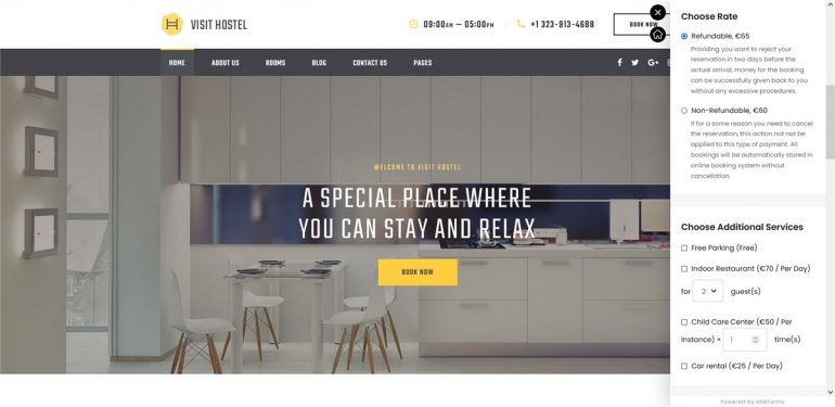 How to Add a Hotel Booking Form to HTML Website - BNBForms