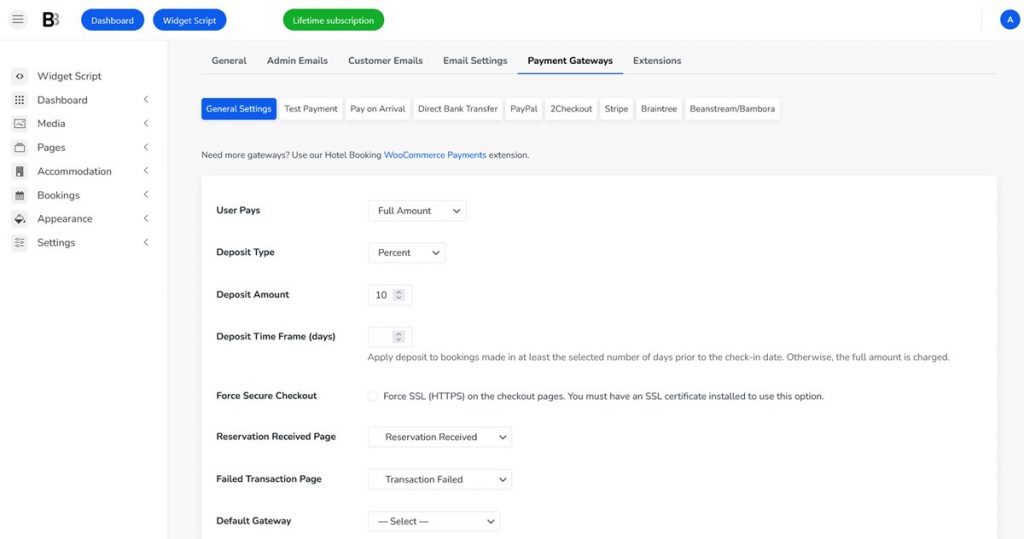 how-to-create-hotel-booking-website-payment-options