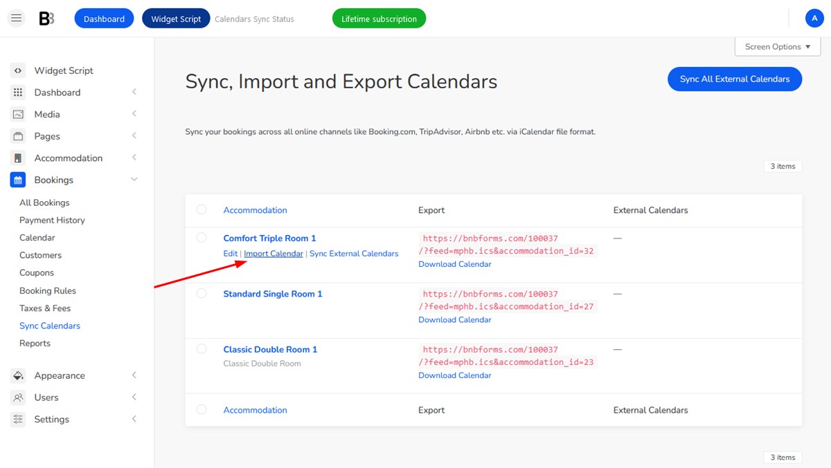 import calendar