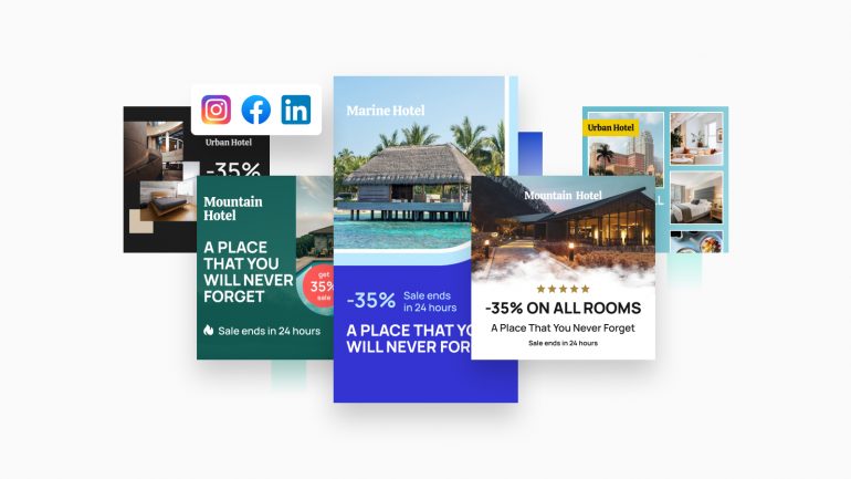 Free Social Media Hotel Templates for Instagram and Facebook
