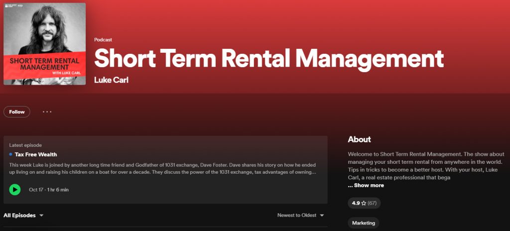 Image of Short Term Rental Management, a show about vacation rental business to help you with preparing your property for vacation season.
