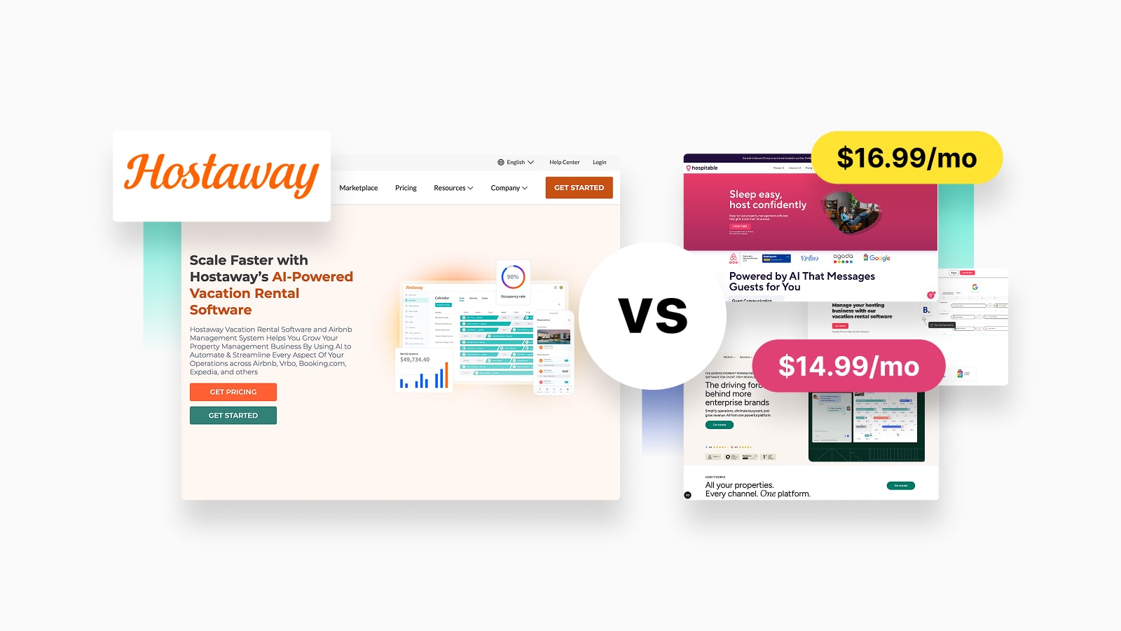 Alternatives to Hostaway for Vacation Rental Cheaper.