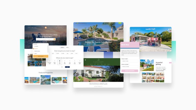 Awesome Vacation Rental Website Examples (Created with Different Site Builders)