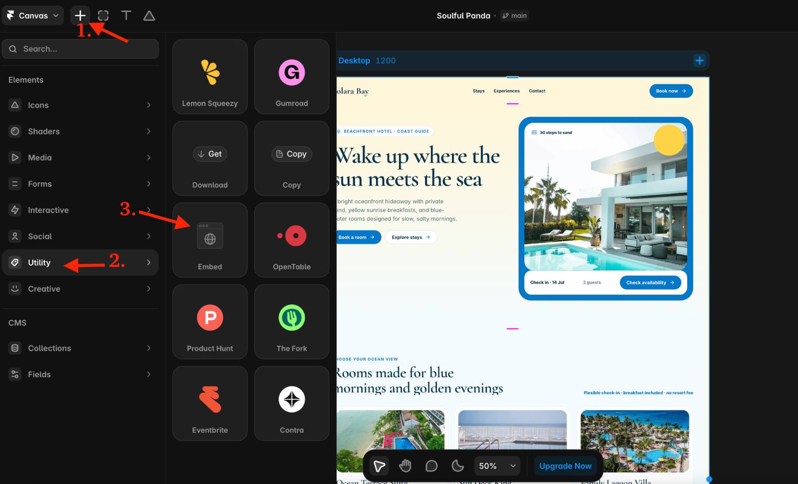 Famer site for hotel bookings